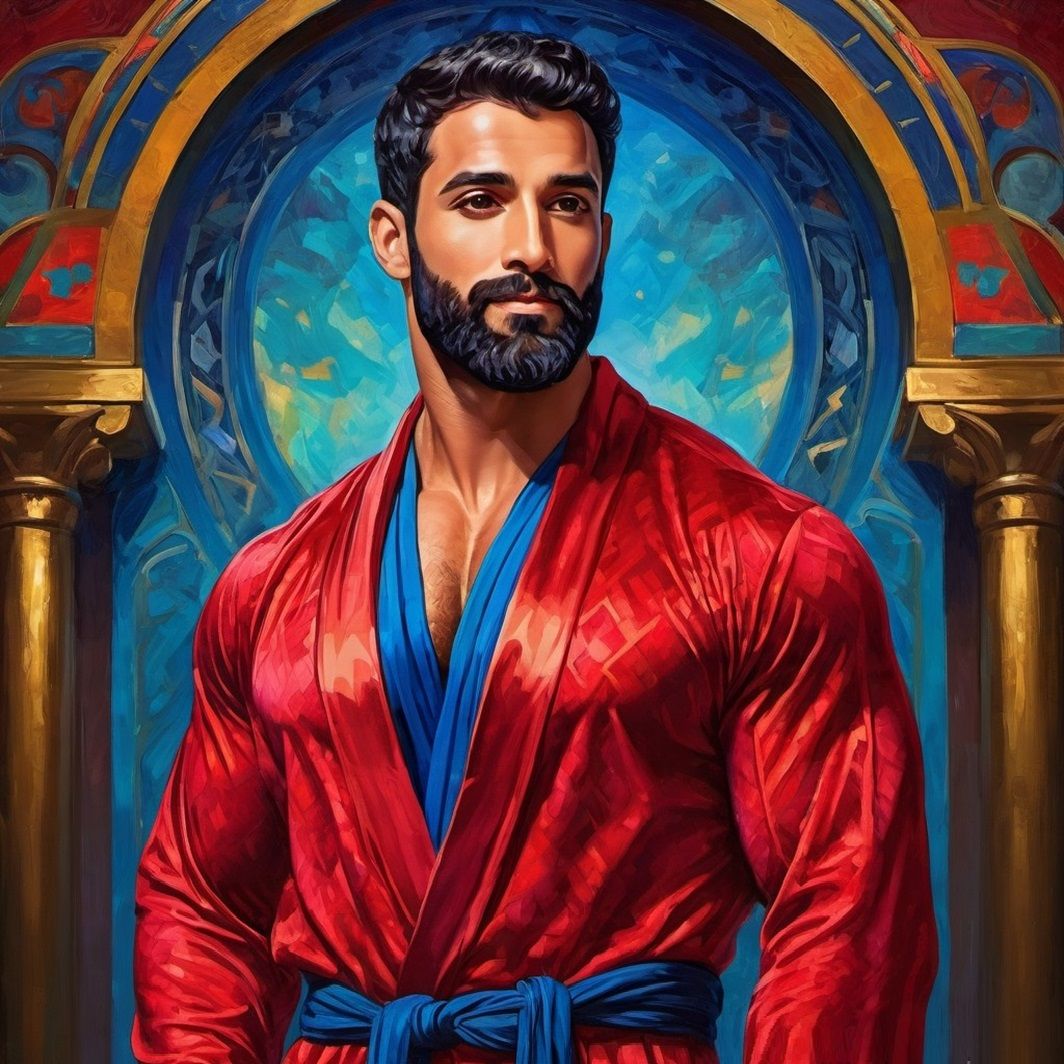 Israfil ·  اسرافيل ·   a handsome  hunk with  an excellent f...