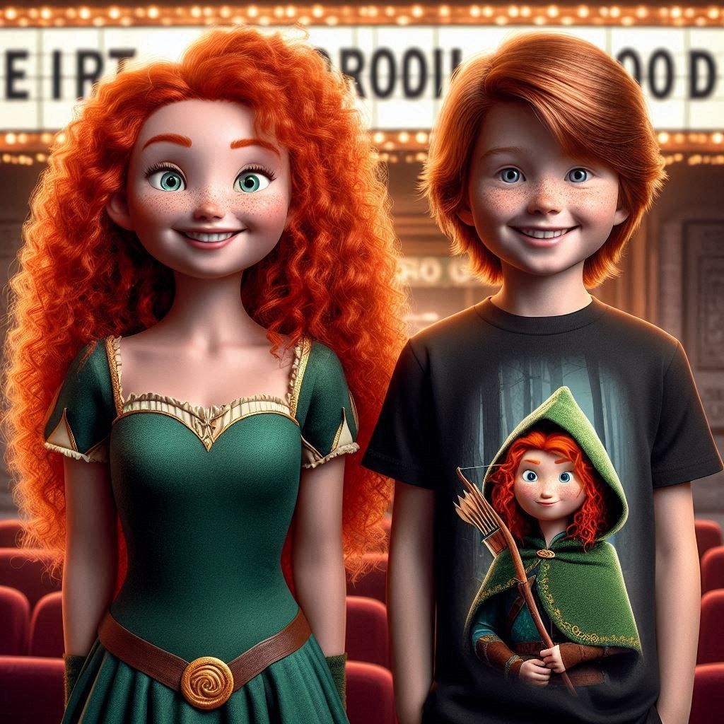 Merida and fan