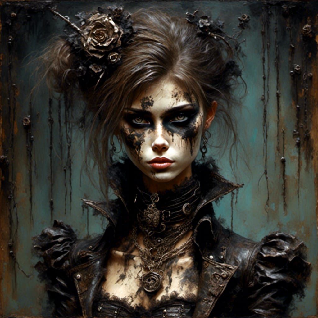  <lora:Macabre Mix:1.0> Female ghoul - test