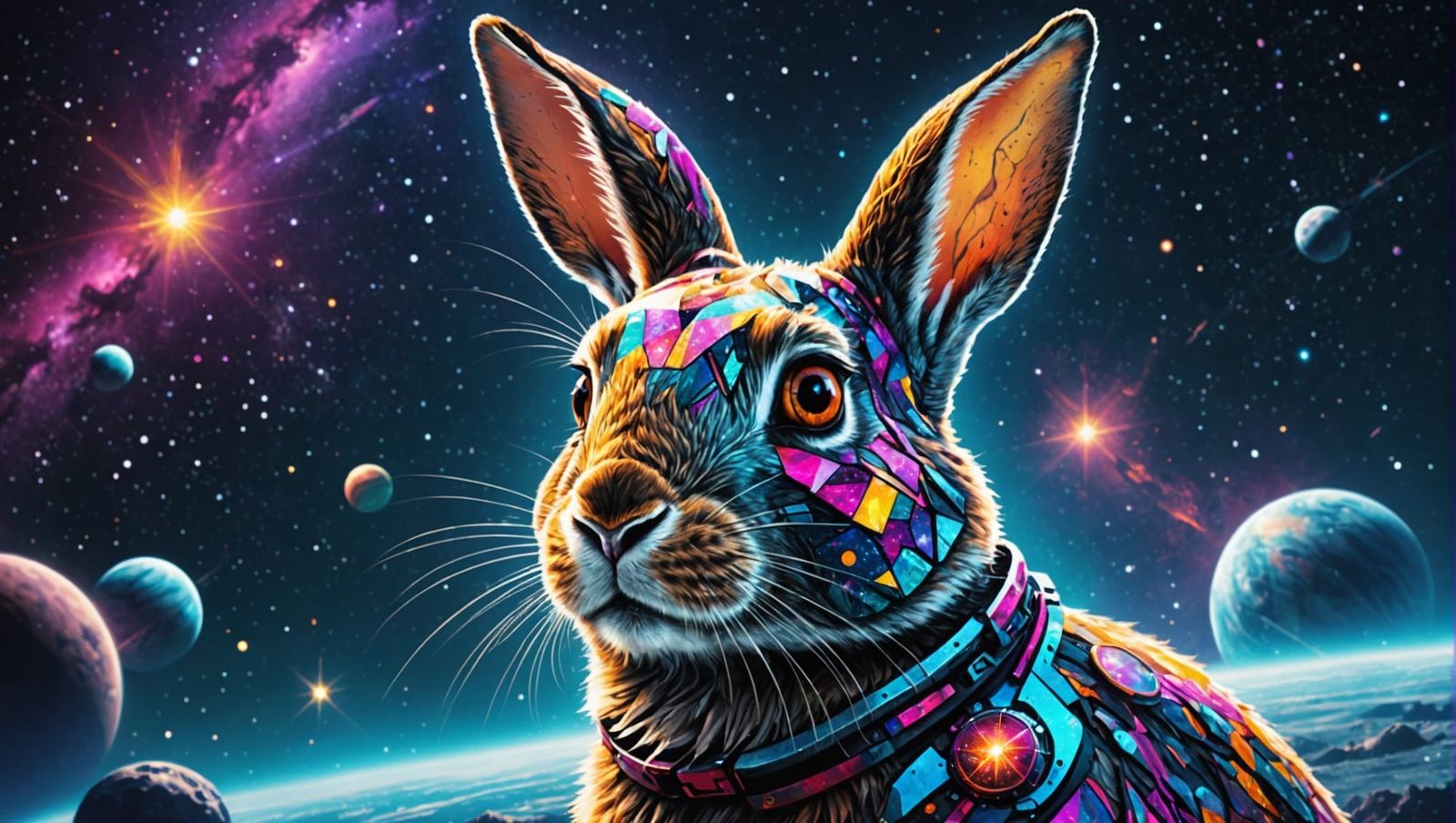 The god rabbit of the Universe