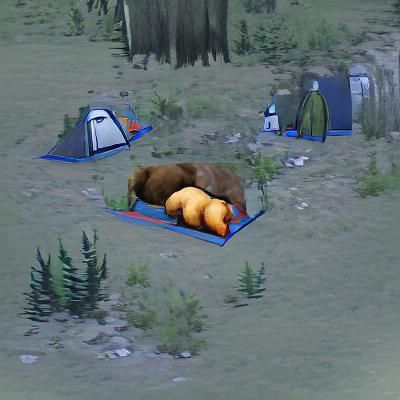 Yo mama's so fat, when she goes camping, the bears hide thei...