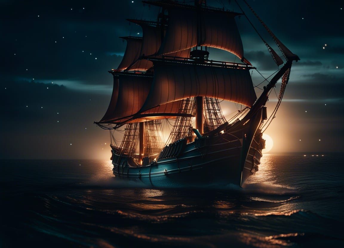 Ship  by @hrodebaiart