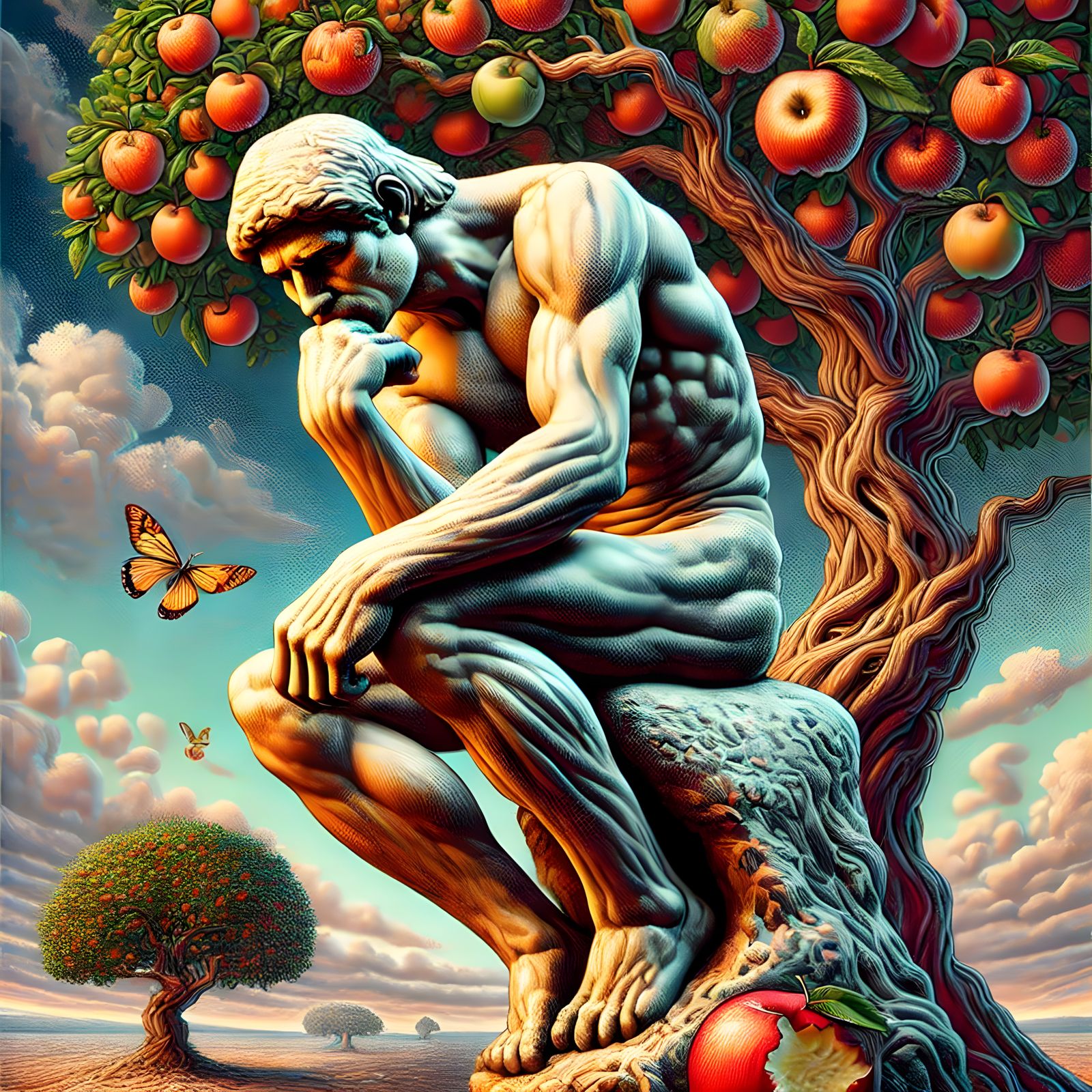 Thinking about the apple