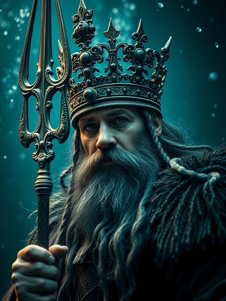 Ahti, the sea king of Finnish mythology