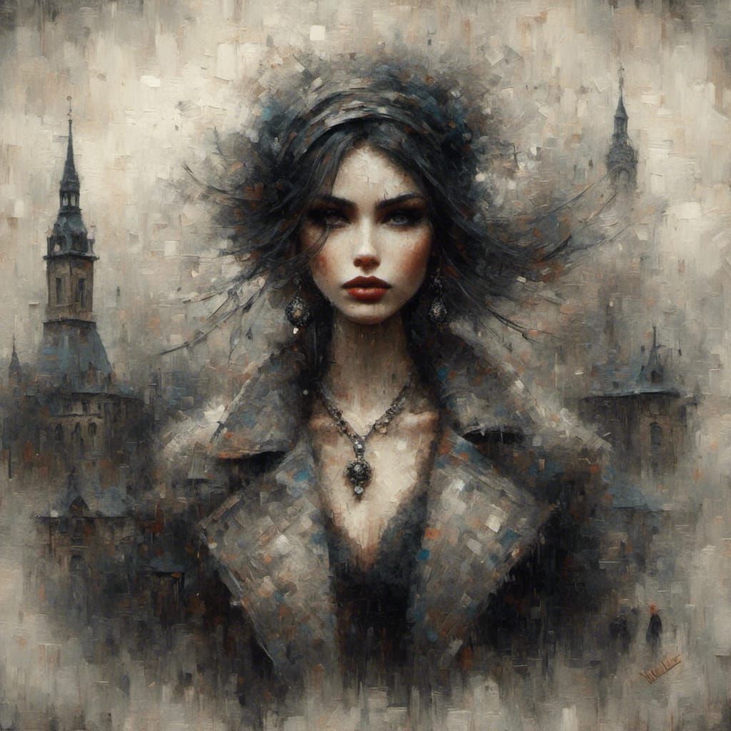 <lora:Grit:1.0>  Woman