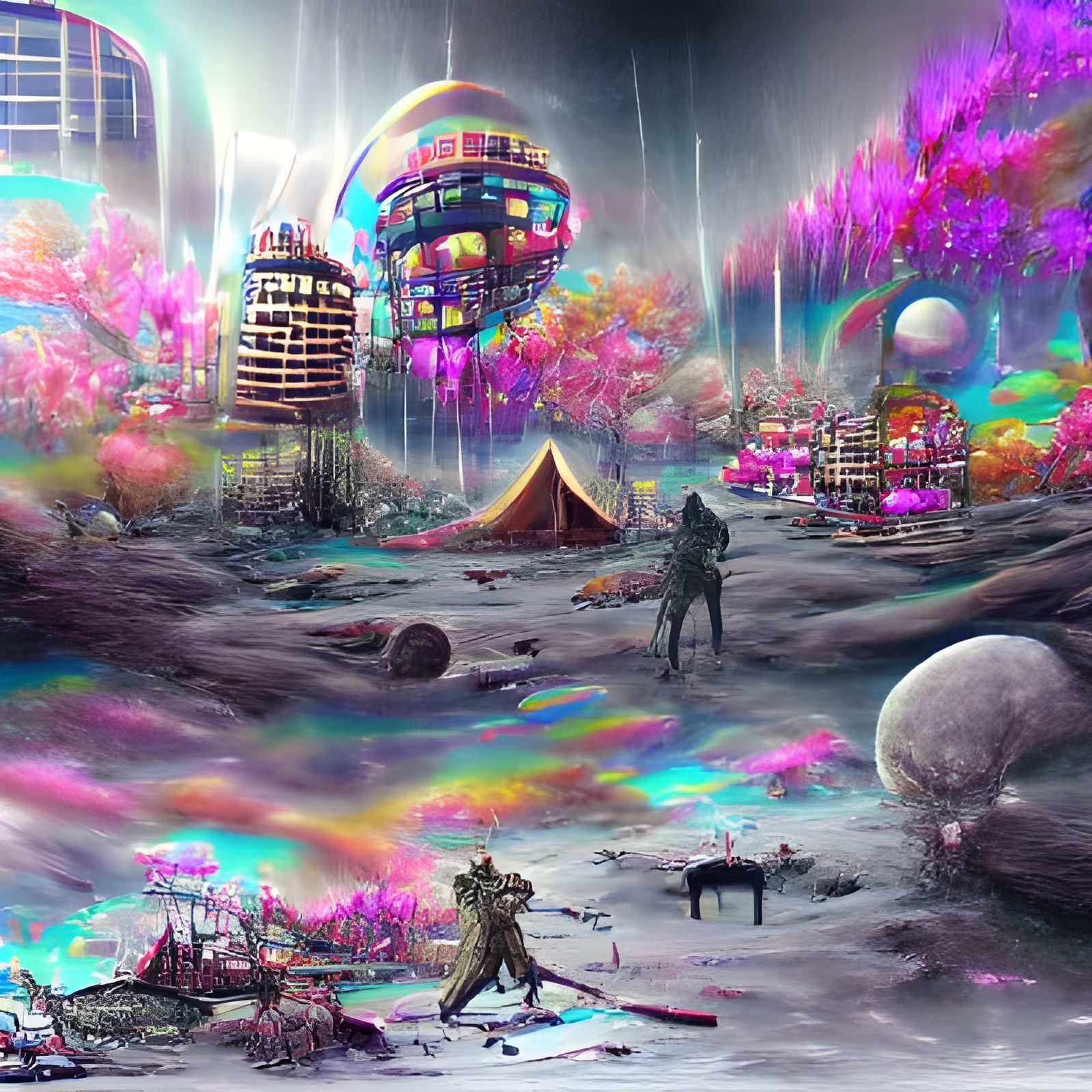 Post apocalyptic wonderland