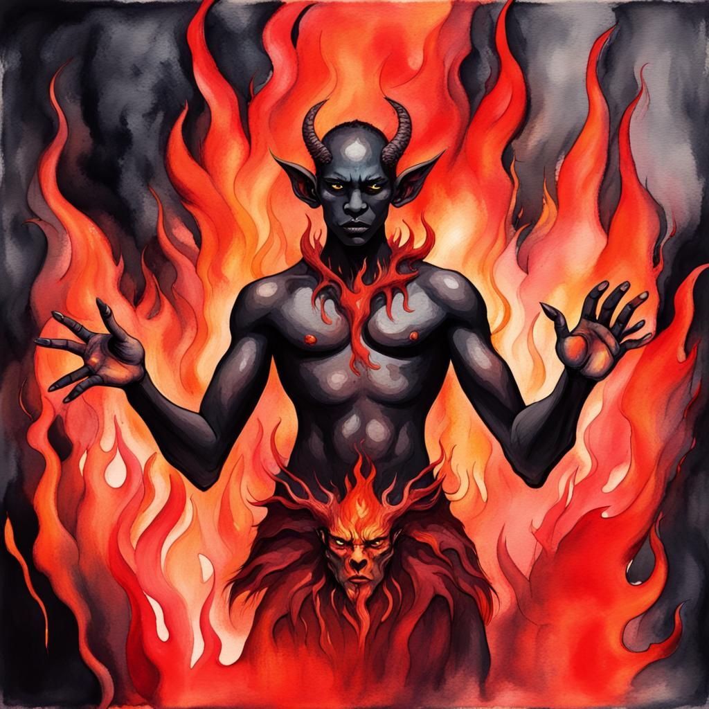 Fire demon