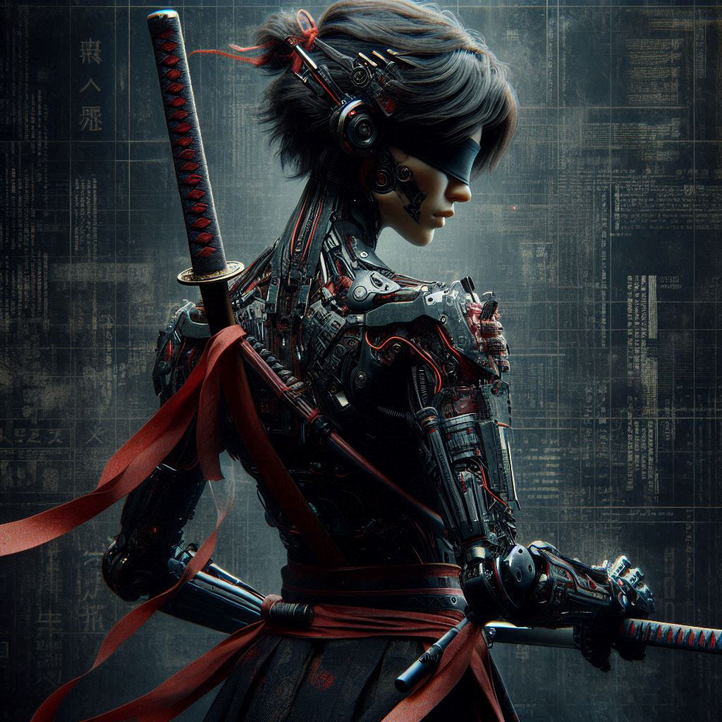 cyborg samurai