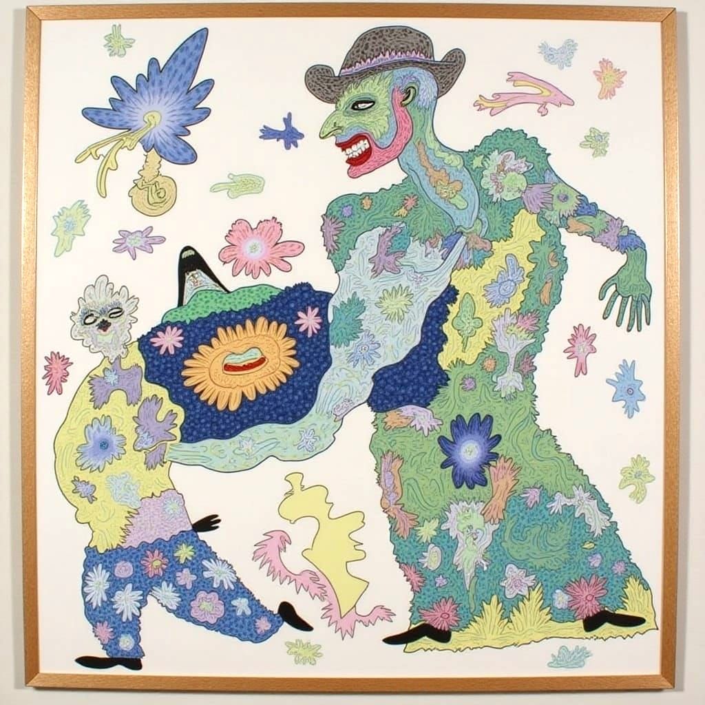 Chicago Imagists LoRA NightCafe Creator