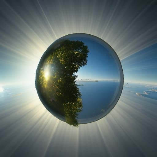 The world seen through the eyes of a fly, epic masterpiece, ...