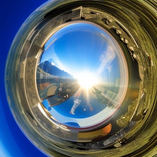 The world seen through the eyes of a fly, epic masterpiece, 8k resolution, unreal engine 5, meticulous, hyper-detailed, ...