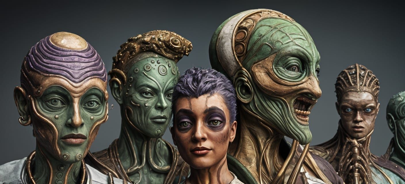 Hominoid Aliens  +