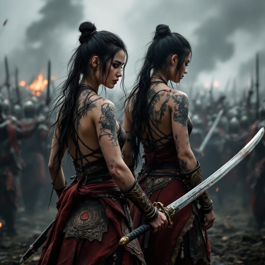 Steel and Silk, their fates entwined ;)💛🔥❤️