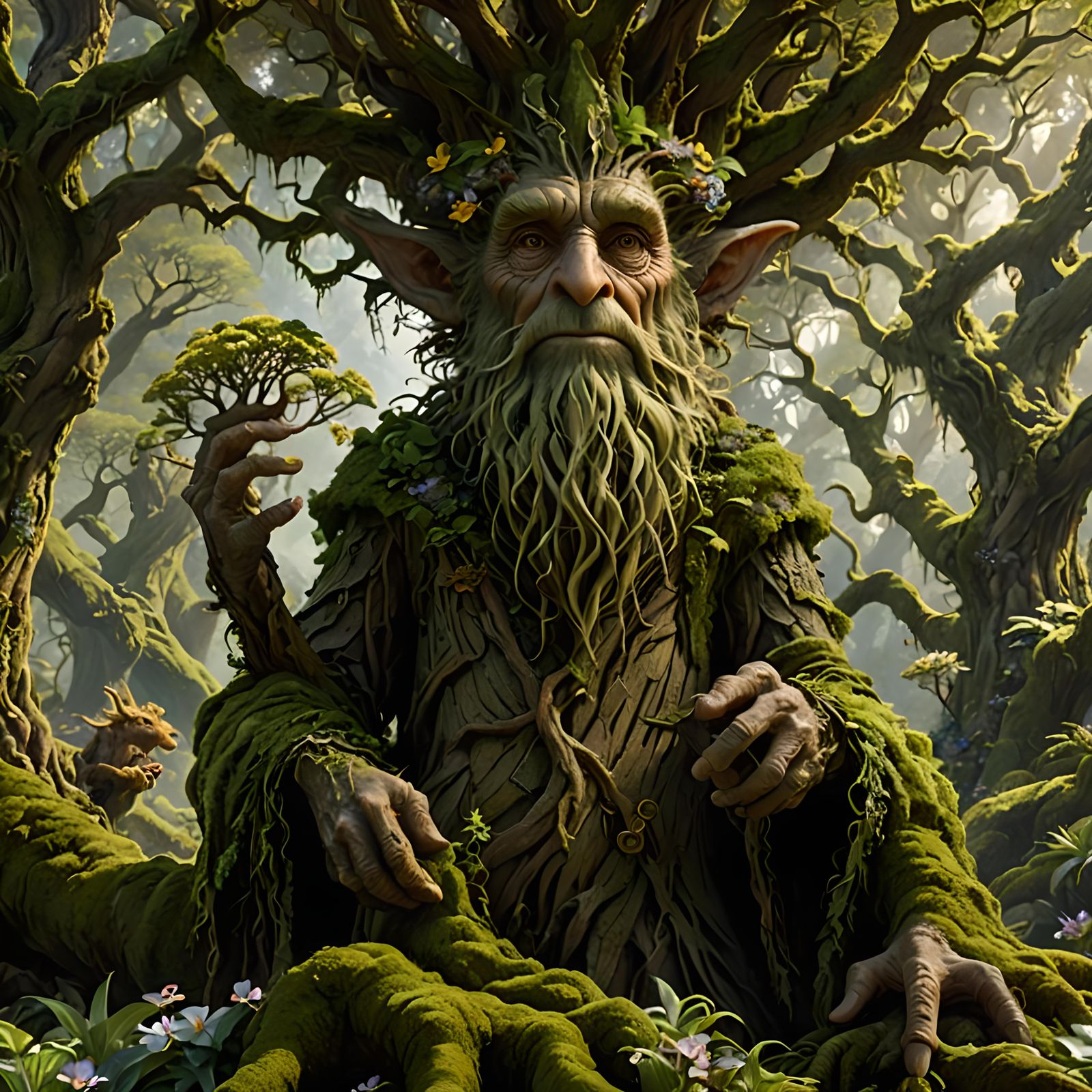 Ents Must Begin Their Day In Contemplation, The Greatest Ent Of Fangorn 