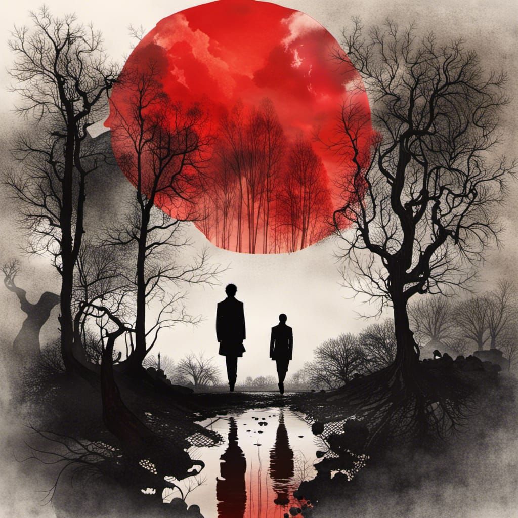 The Prince of Peace embraced the gloom