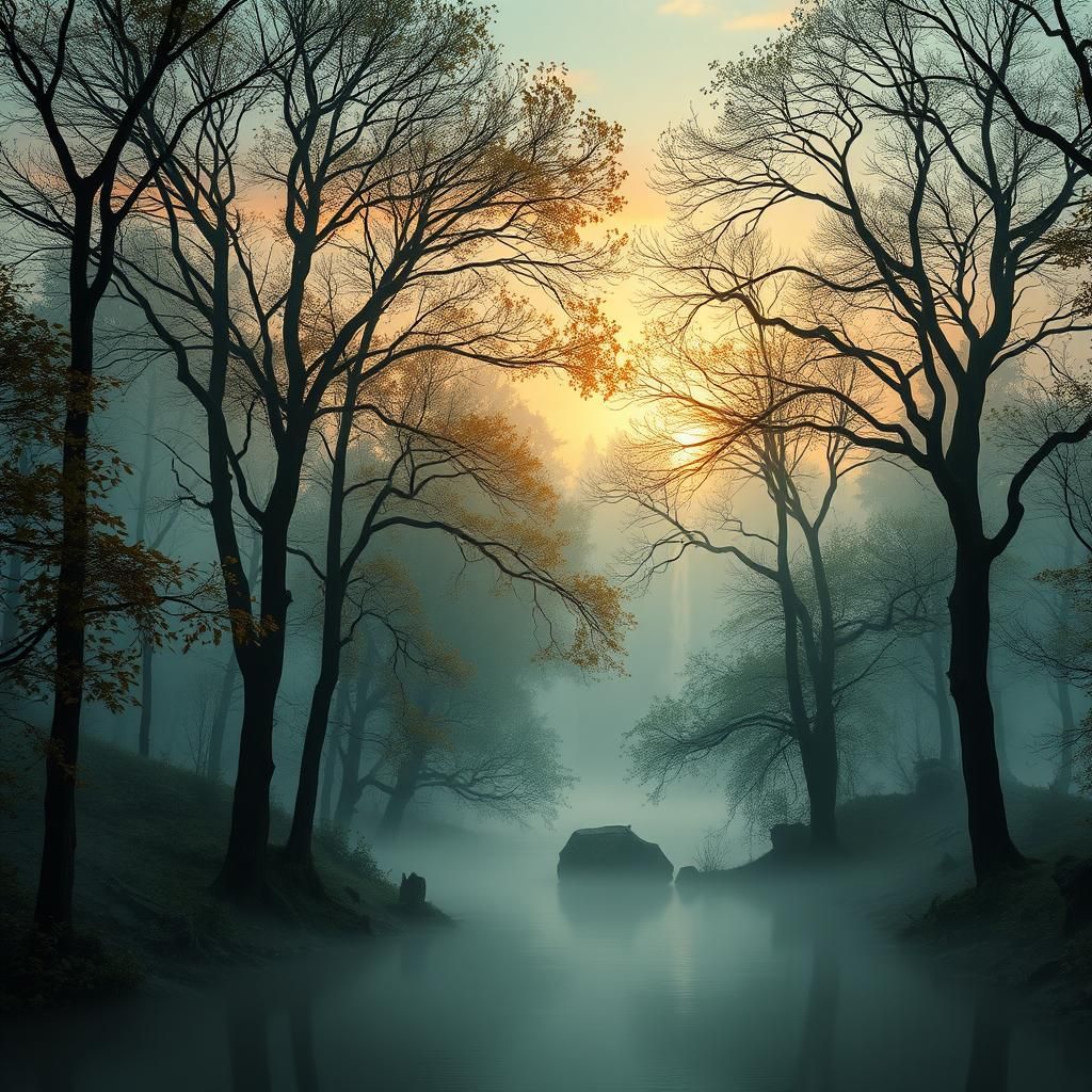 A hidden glen where every sound of nature forms a harmonious...