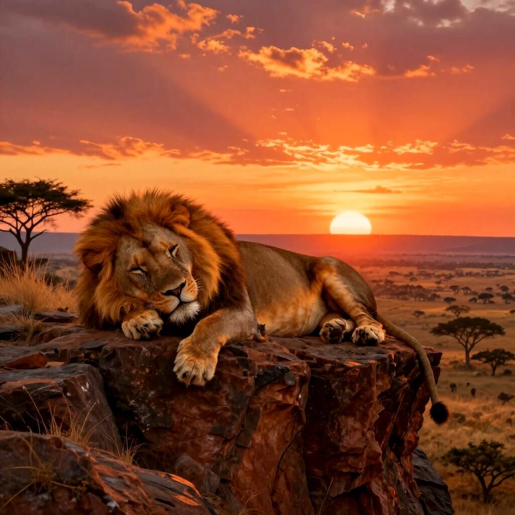 Sunset Nap.  by @Haztac