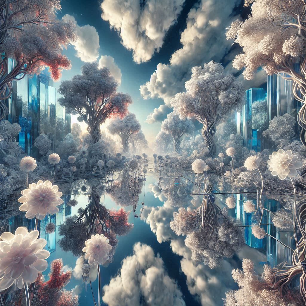 Surreal landscape