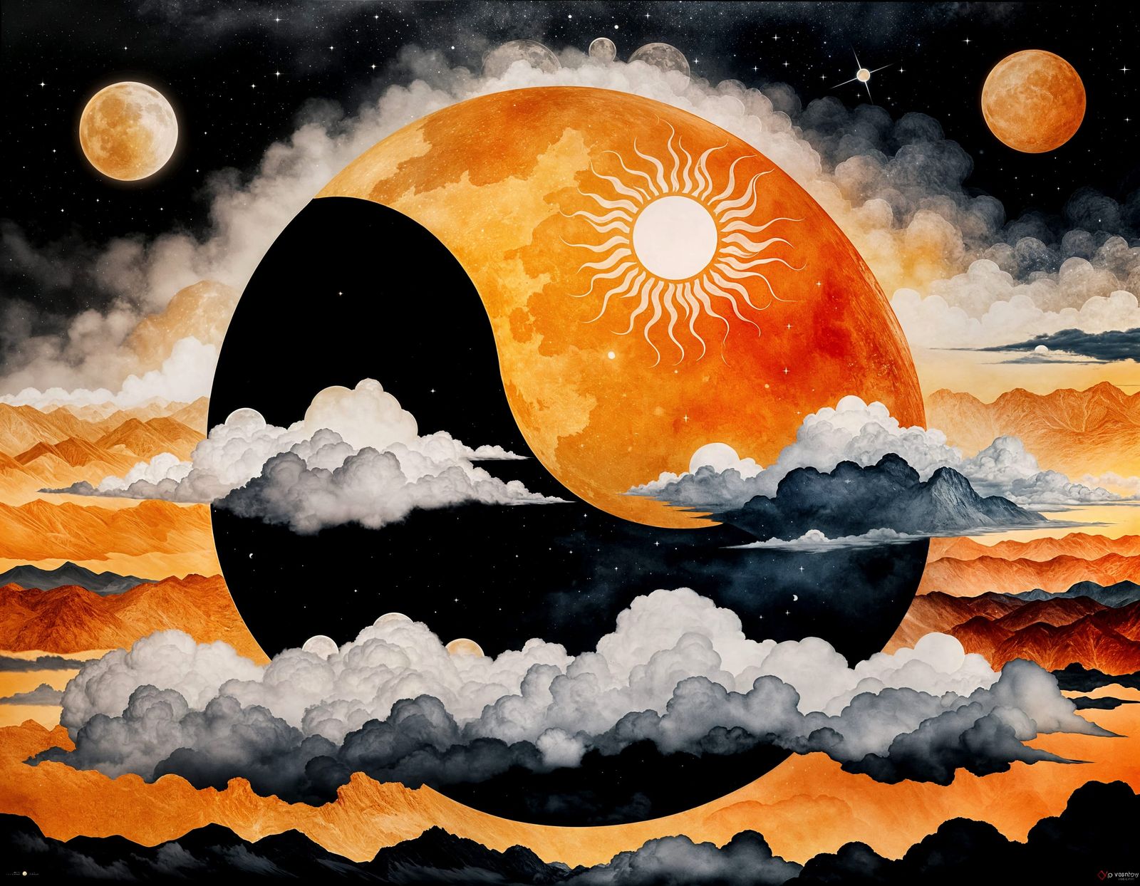 Night and Day  by @JewishSanta