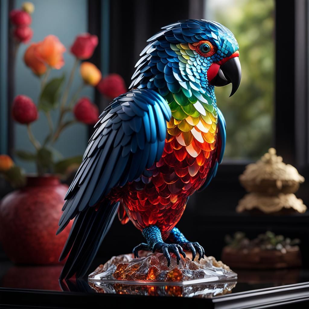 The Parrot - AI Generated Artwork - NightCafe Creator