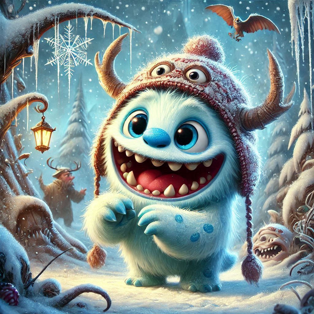 adorable fairy-tale fantasy creature portrait..