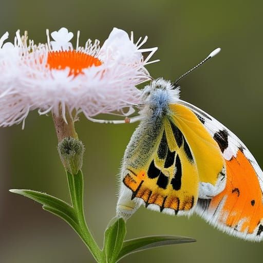 The Orange-Tip Butterfly