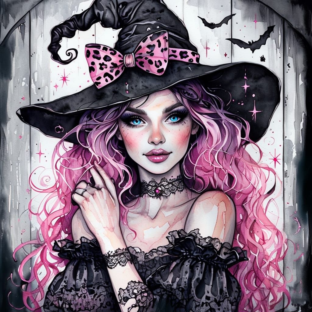 “Double, double, toil and glam—I enchant with style.”