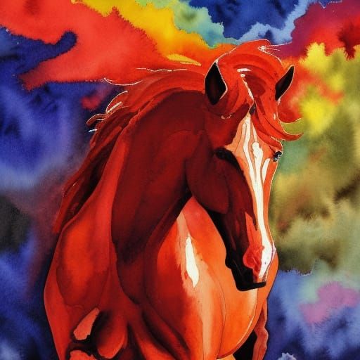 Secretariat - AI Generated Artwork - NightCafe Creator