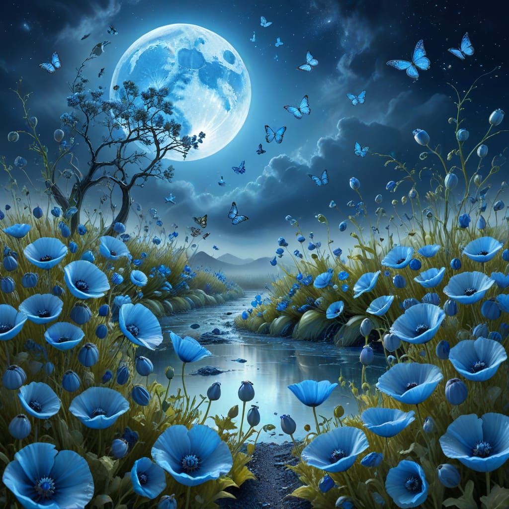 Blue  by @AlfredStephen