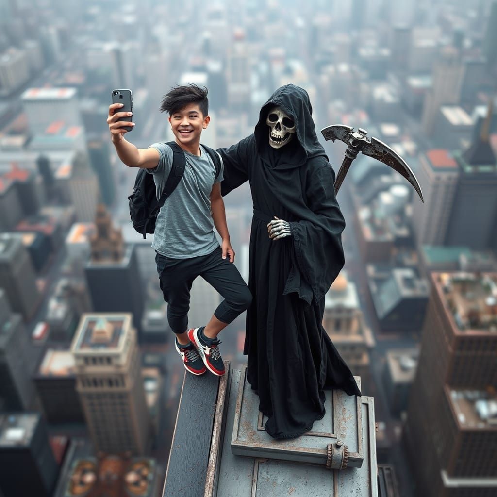 The Last Selfie  by @1ruk4ndj1