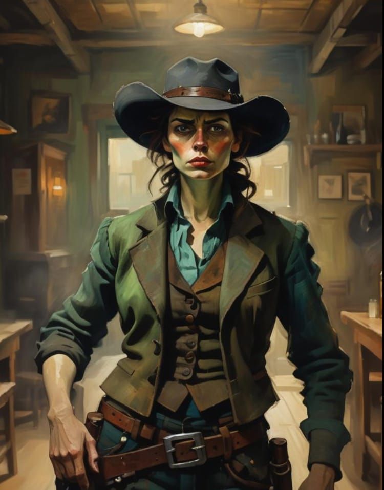 Gunslinger portrait 