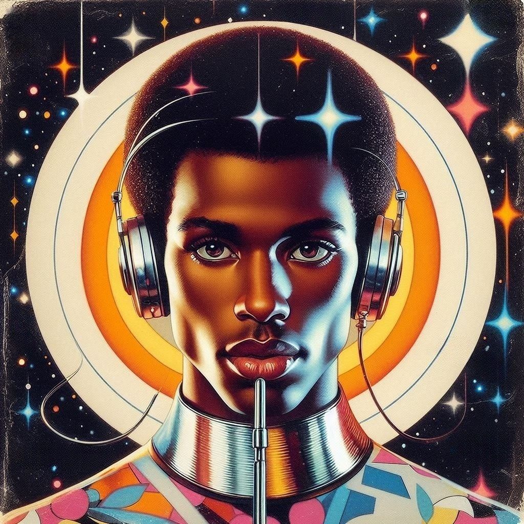 Used vinyl record cover