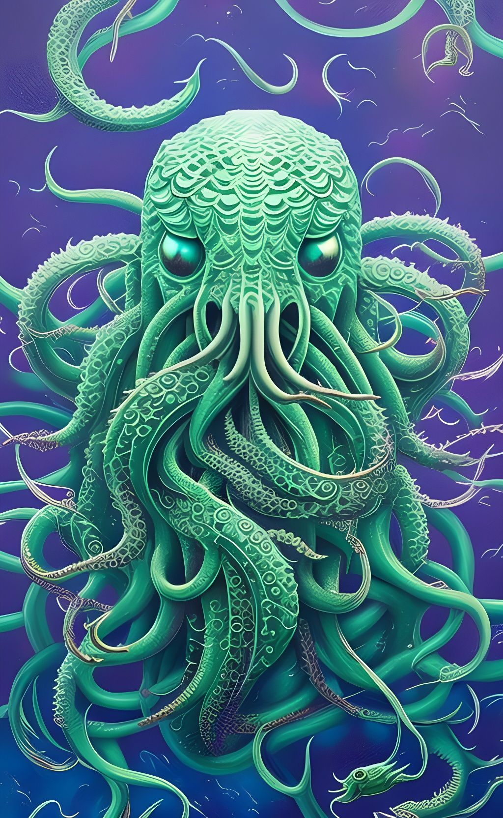 The Elder God: Cthulu   by @WhiteHatGFX