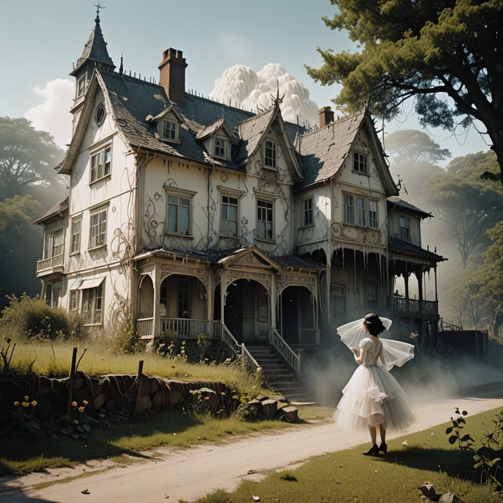 Mystical Places Where Magic Emerges from the Mist in a Tulle...