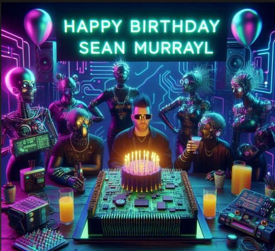 2/05/2025-Happy Birthday Sean Murrayl Art By Archangel Tara