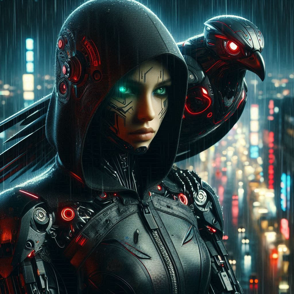 Raven & Hawk - 2 pics