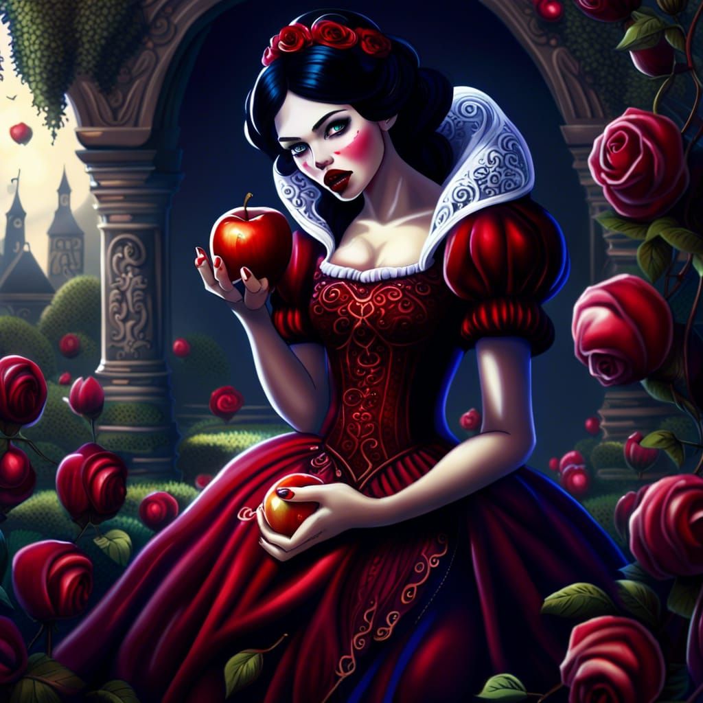 Snow White 2 - AI Generated Artwork - NightCafe Creator