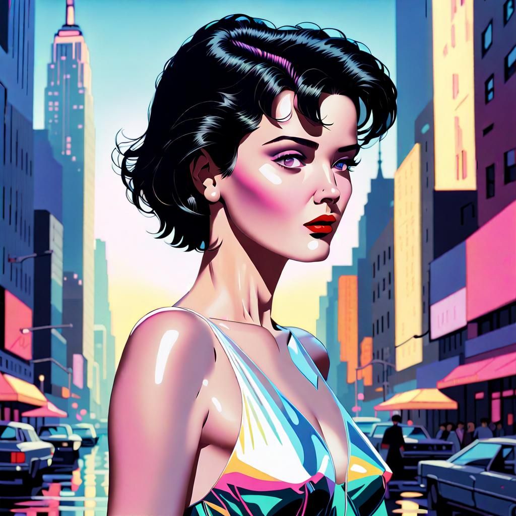 Hot in New York City AI Generated Artwork NightCafe Creator