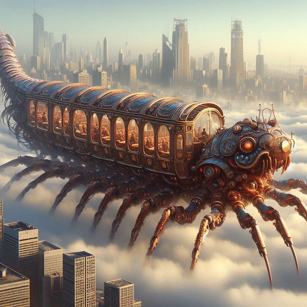Cloud City Crustacean Citizen Conveyance or Quincy (quintuple C)