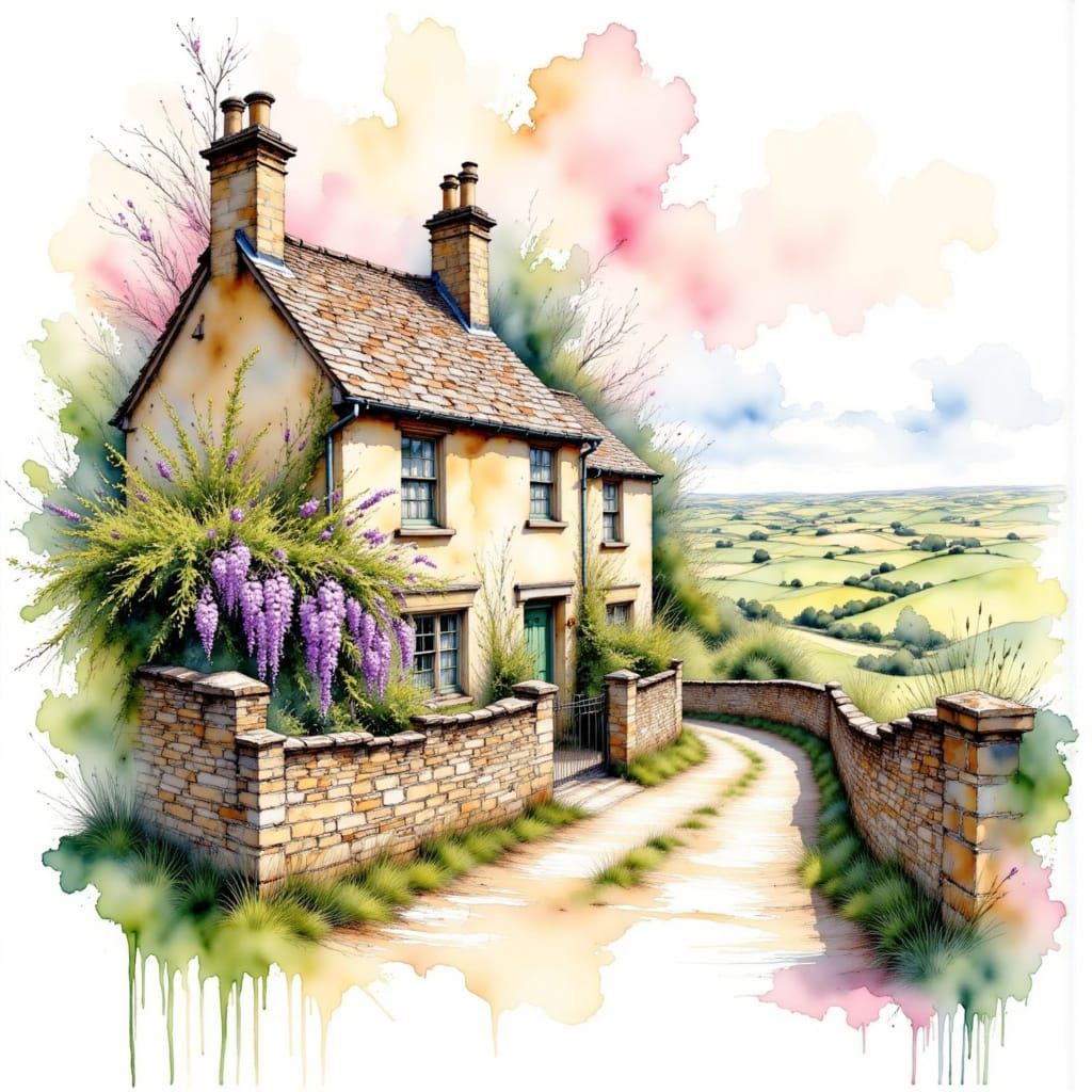 Watercolor Wash Fade