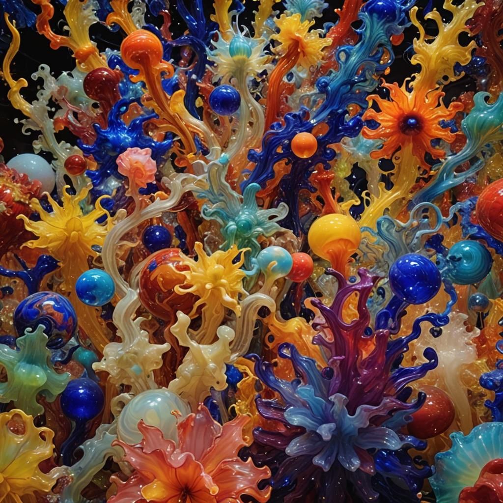 🌄🌌🌃 psychedelic colors opal (((CHIHULY))) (((RODIN))) (((...