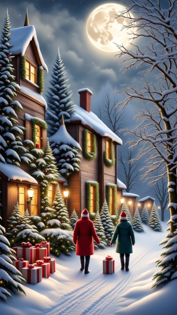 <lora:ChristmasFluxV0001:1.0>