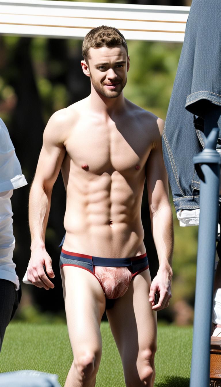 Justin timberlake in underwear