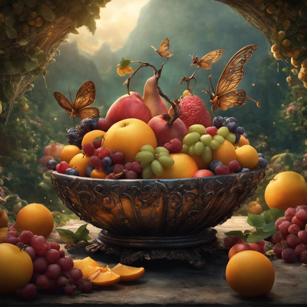 Mystical fruit  by @undefined