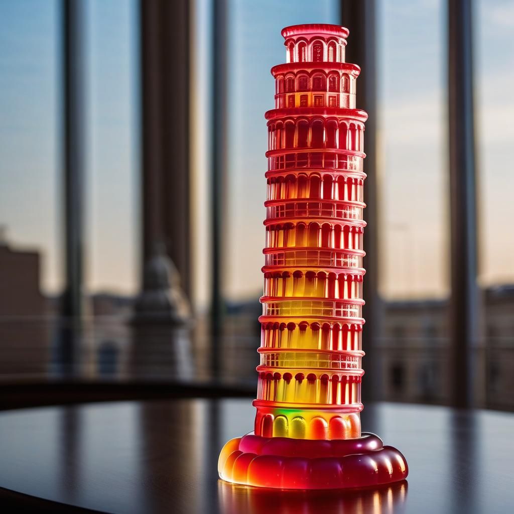 Leaning Tower of Jelly  by @morr5750