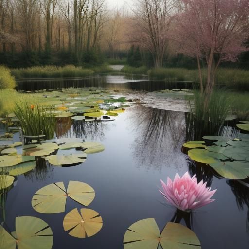 Beautiful pond