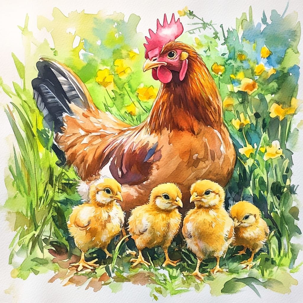 Hen and Chicks