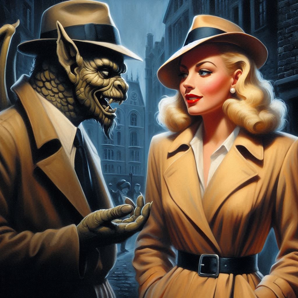 "I'm just sayin', Doll Face, we make a pretty good team."