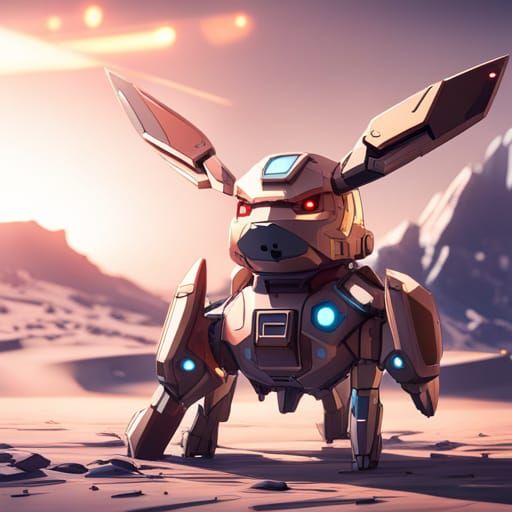 ArtStation - Robotic Pokemon - AI Art (Set 1)