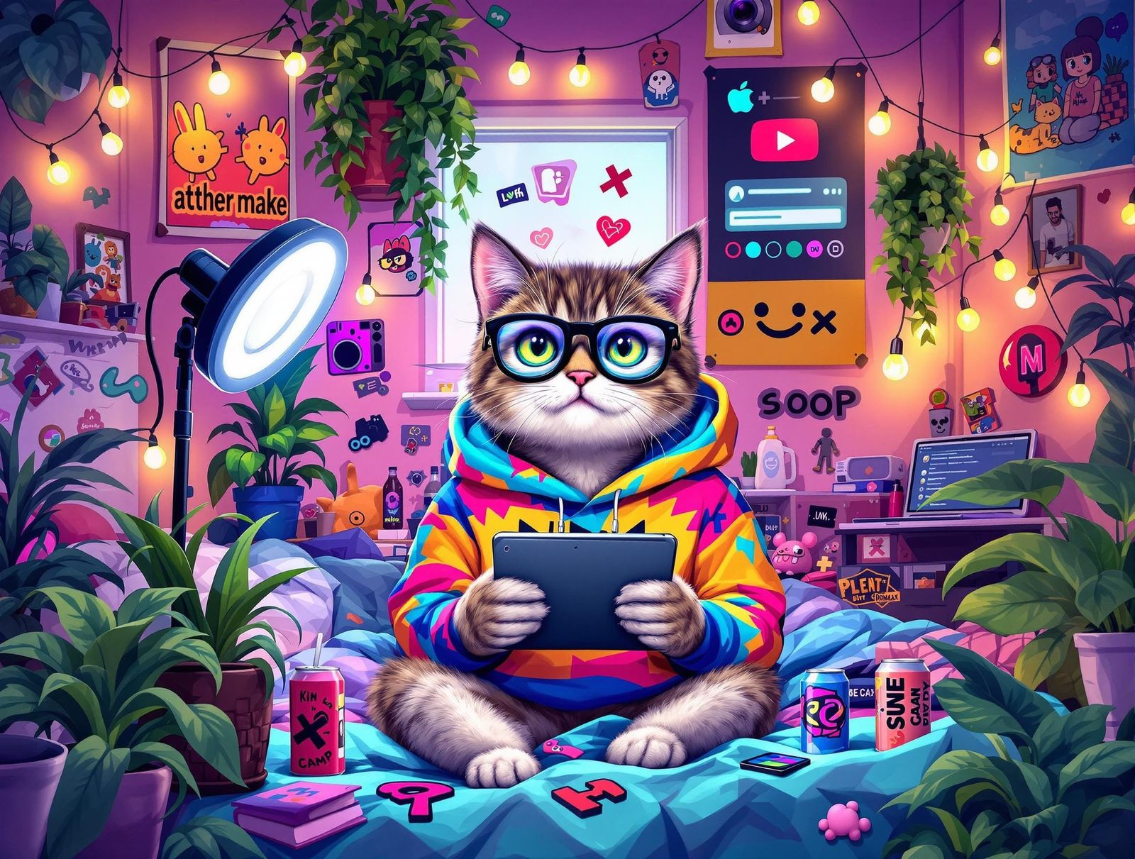 Pawsitively Gen Z  by @nafri